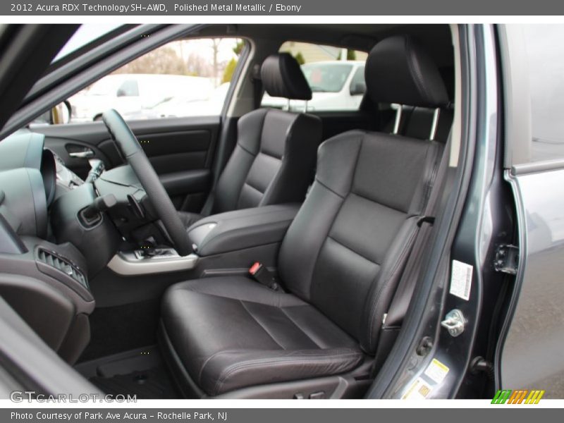 Polished Metal Metallic / Ebony 2012 Acura RDX Technology SH-AWD
