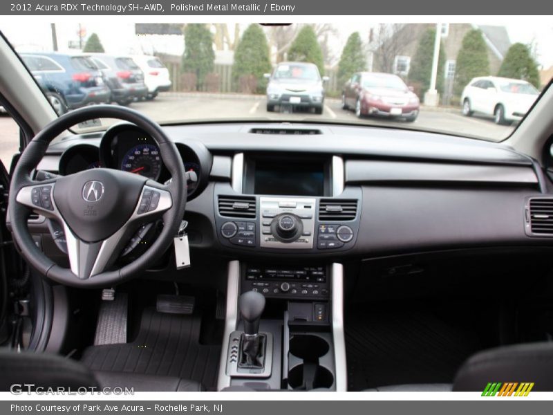 Polished Metal Metallic / Ebony 2012 Acura RDX Technology SH-AWD