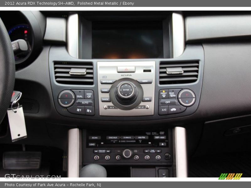 Polished Metal Metallic / Ebony 2012 Acura RDX Technology SH-AWD