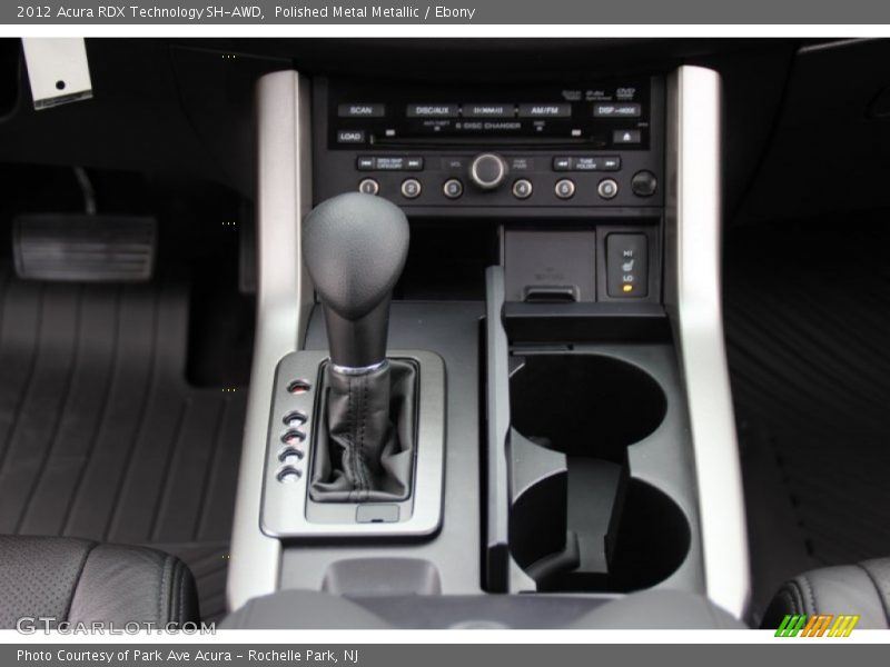 Polished Metal Metallic / Ebony 2012 Acura RDX Technology SH-AWD