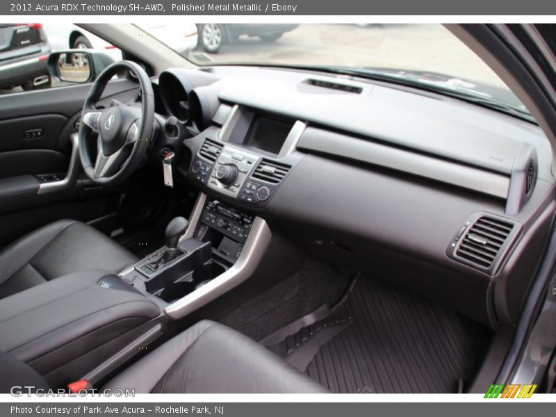 Polished Metal Metallic / Ebony 2012 Acura RDX Technology SH-AWD
