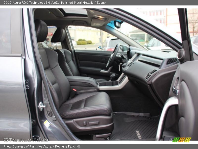 Polished Metal Metallic / Ebony 2012 Acura RDX Technology SH-AWD
