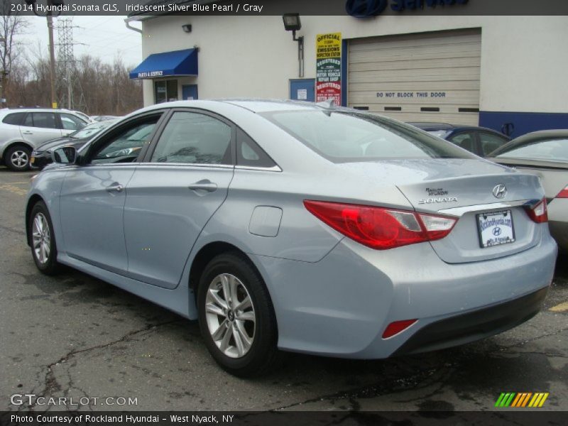 Iridescent Silver Blue Pearl / Gray 2014 Hyundai Sonata GLS