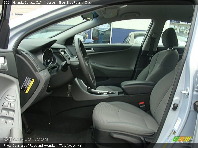 Iridescent Silver Blue Pearl / Gray 2014 Hyundai Sonata GLS