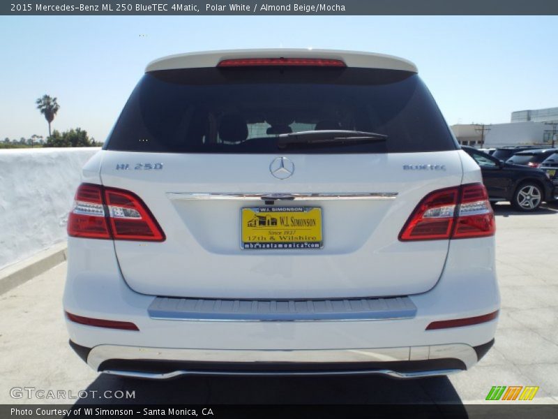 Polar White / Almond Beige/Mocha 2015 Mercedes-Benz ML 250 BlueTEC 4Matic