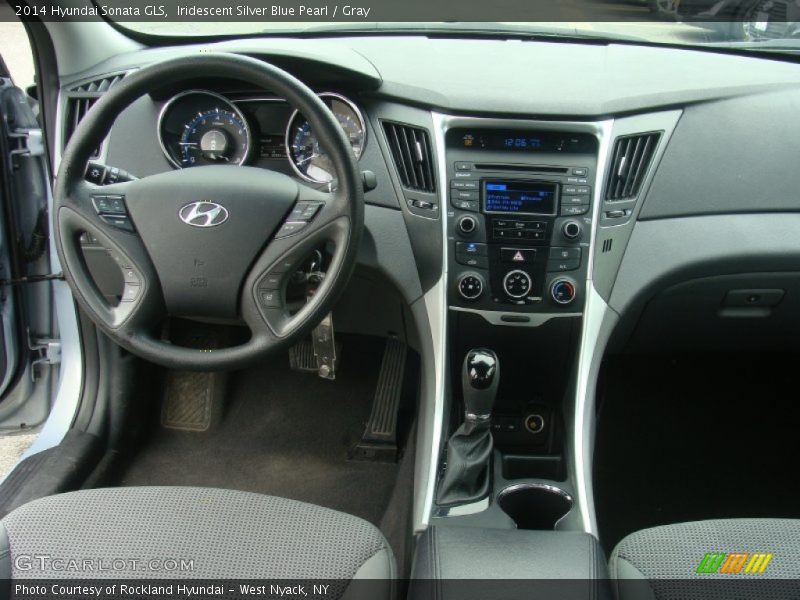 Iridescent Silver Blue Pearl / Gray 2014 Hyundai Sonata GLS