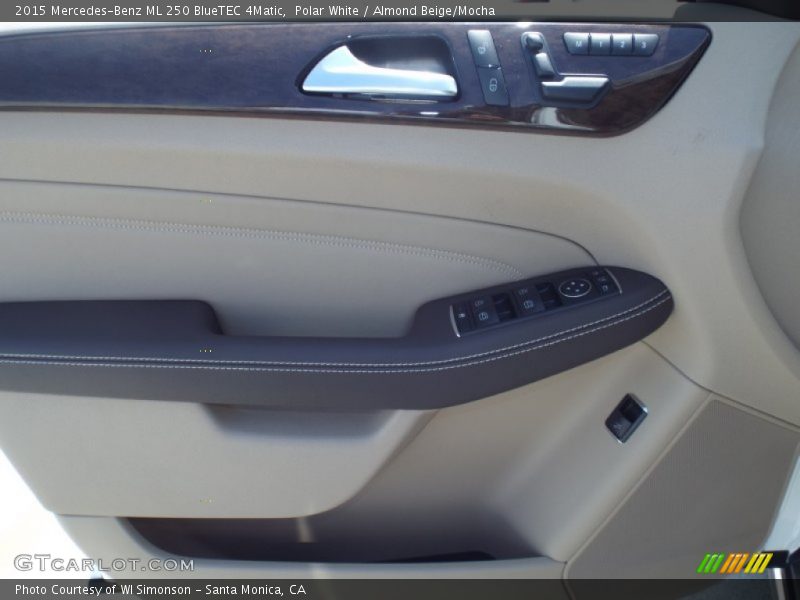 Polar White / Almond Beige/Mocha 2015 Mercedes-Benz ML 250 BlueTEC 4Matic
