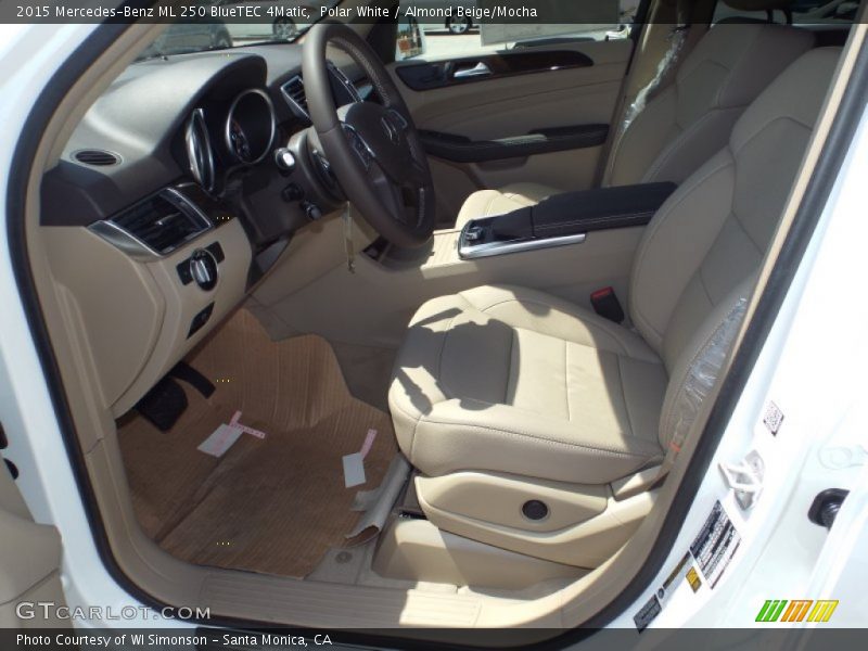 Polar White / Almond Beige/Mocha 2015 Mercedes-Benz ML 250 BlueTEC 4Matic