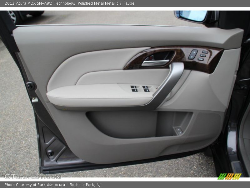 Polished Metal Metallic / Taupe 2012 Acura MDX SH-AWD Technology