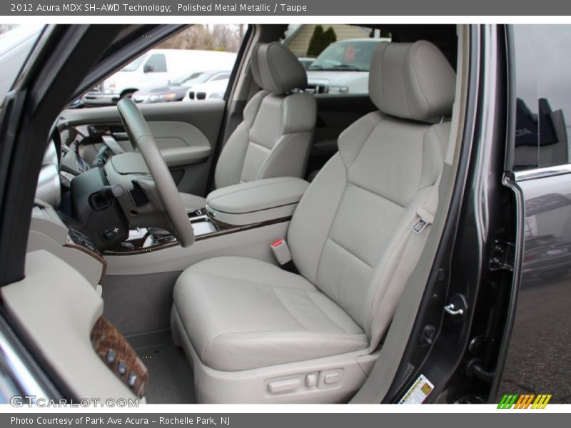 Polished Metal Metallic / Taupe 2012 Acura MDX SH-AWD Technology