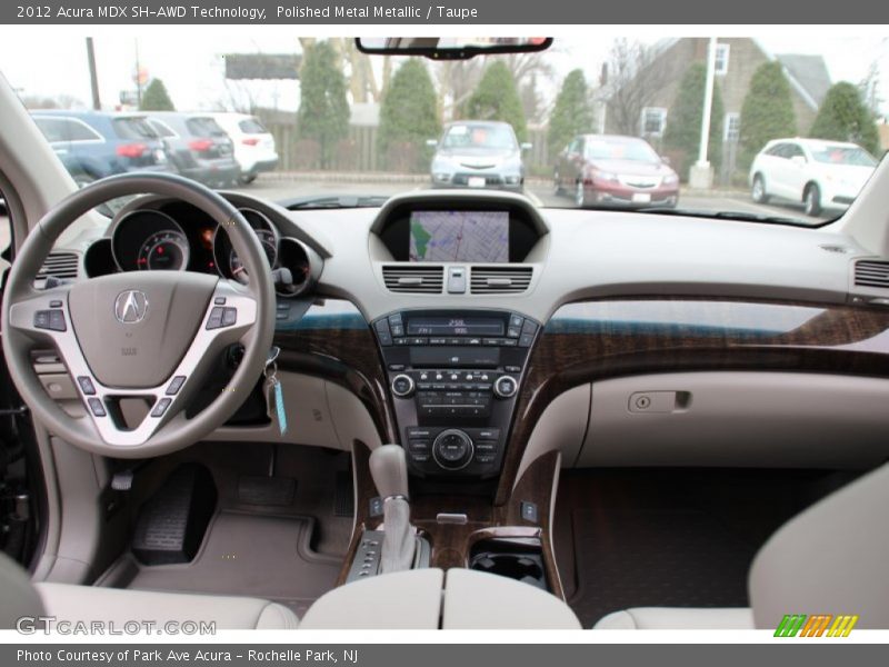 Polished Metal Metallic / Taupe 2012 Acura MDX SH-AWD Technology