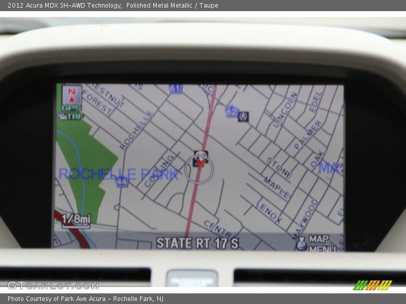 Polished Metal Metallic / Taupe 2012 Acura MDX SH-AWD Technology