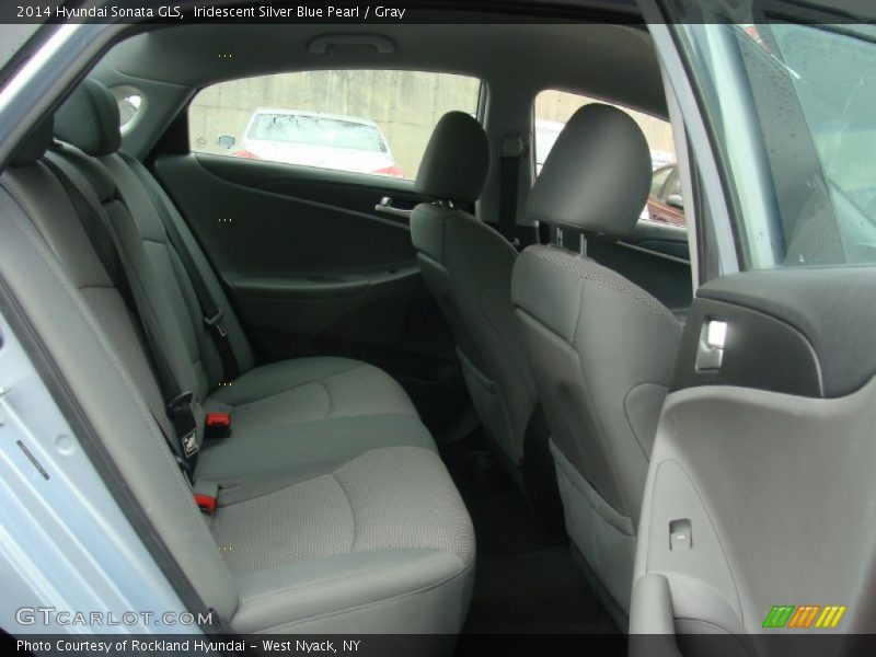 Iridescent Silver Blue Pearl / Gray 2014 Hyundai Sonata GLS