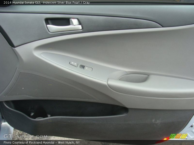 Iridescent Silver Blue Pearl / Gray 2014 Hyundai Sonata GLS
