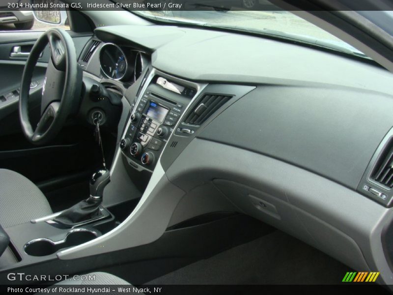 Iridescent Silver Blue Pearl / Gray 2014 Hyundai Sonata GLS