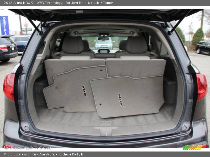 Polished Metal Metallic / Taupe 2012 Acura MDX SH-AWD Technology