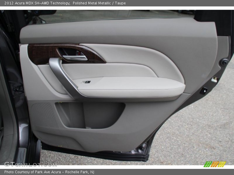 Polished Metal Metallic / Taupe 2012 Acura MDX SH-AWD Technology