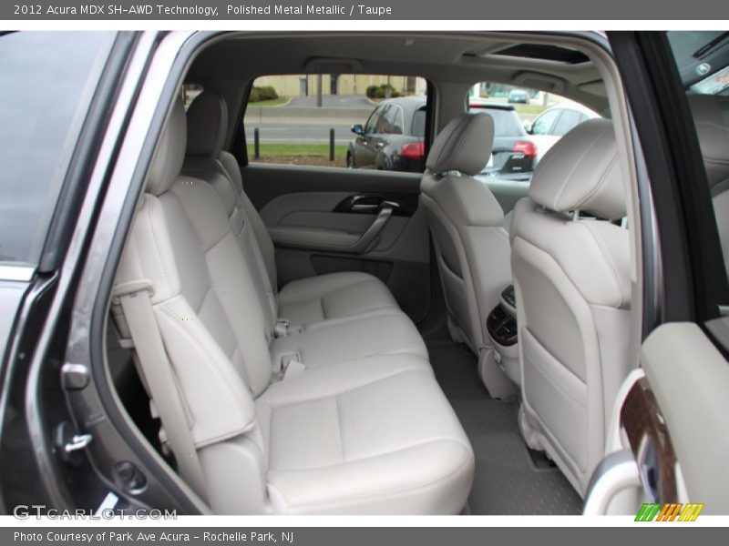 Polished Metal Metallic / Taupe 2012 Acura MDX SH-AWD Technology