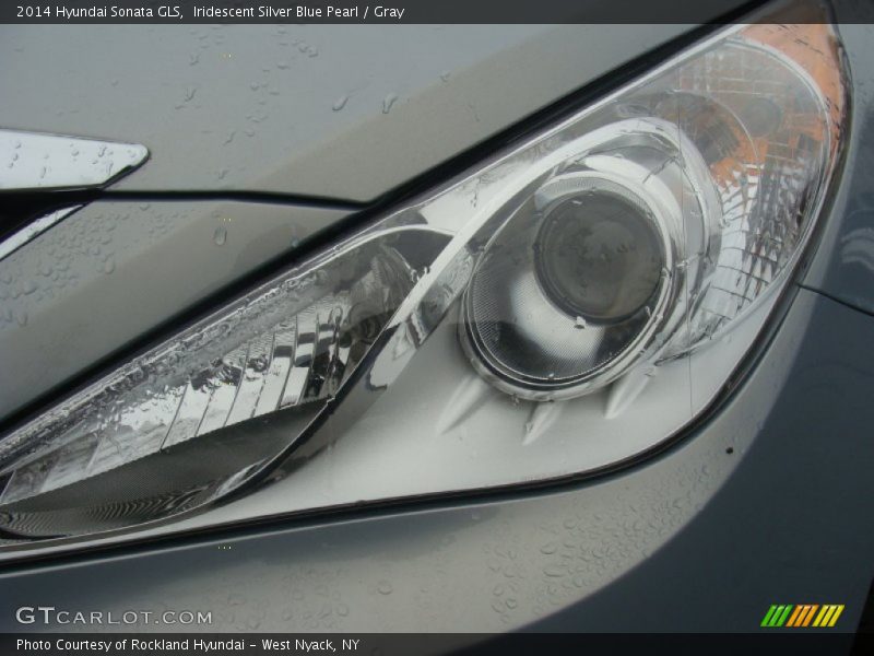 Iridescent Silver Blue Pearl / Gray 2014 Hyundai Sonata GLS