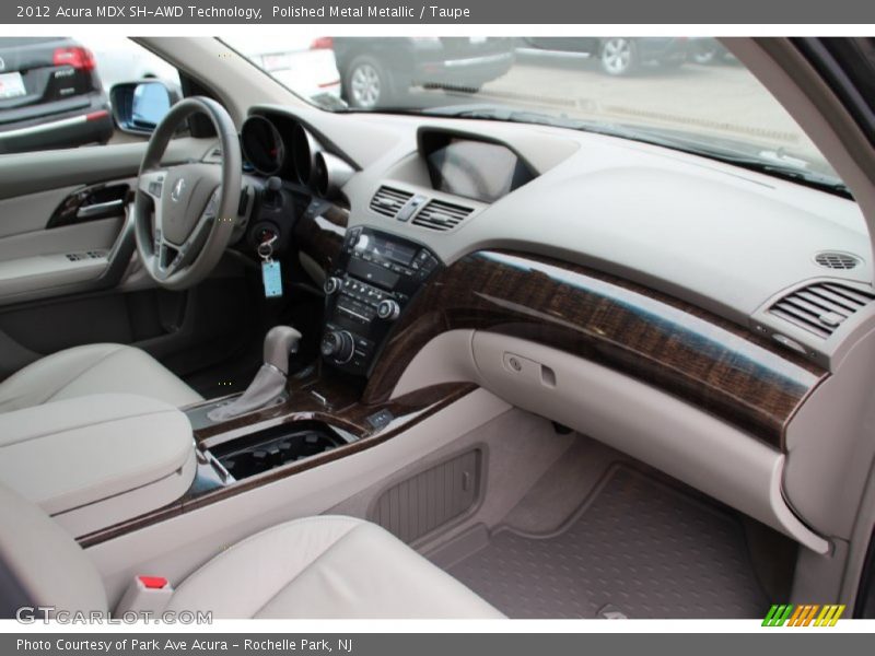 Polished Metal Metallic / Taupe 2012 Acura MDX SH-AWD Technology