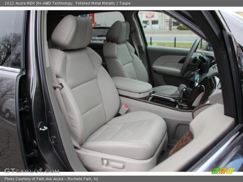 Polished Metal Metallic / Taupe 2012 Acura MDX SH-AWD Technology