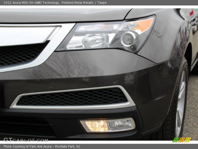 Polished Metal Metallic / Taupe 2012 Acura MDX SH-AWD Technology