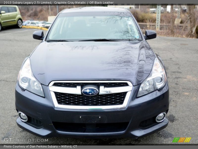 Graphite Gray Metallic / Off Black Leather 2013 Subaru Legacy 2.5i Limited