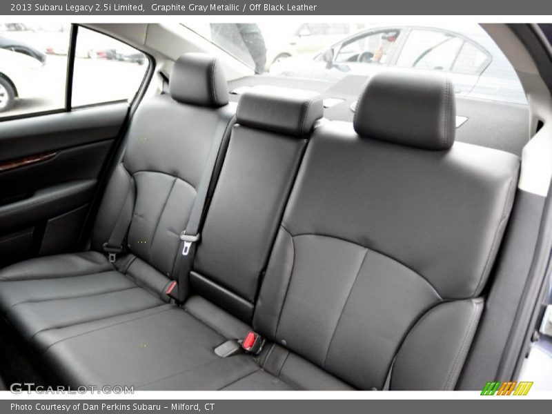 Graphite Gray Metallic / Off Black Leather 2013 Subaru Legacy 2.5i Limited