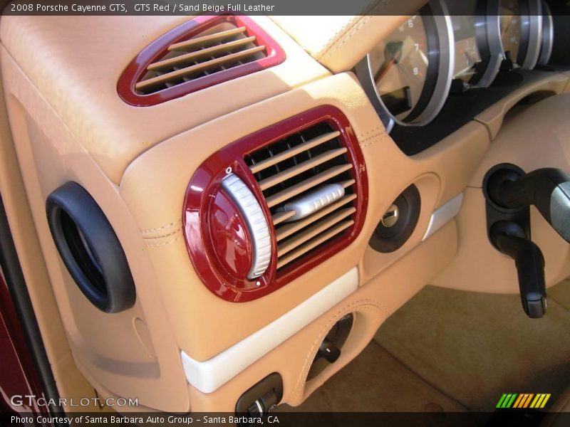 GTS Red / Sand Beige Full Leather 2008 Porsche Cayenne GTS