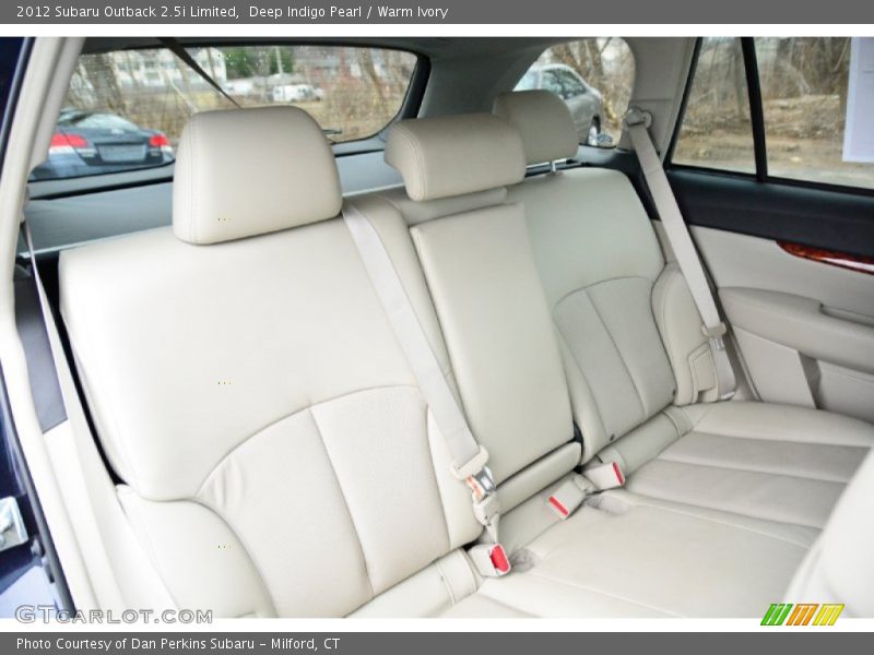Deep Indigo Pearl / Warm Ivory 2012 Subaru Outback 2.5i Limited