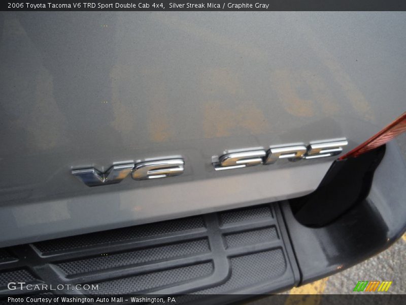 Silver Streak Mica / Graphite Gray 2006 Toyota Tacoma V6 TRD Sport Double Cab 4x4