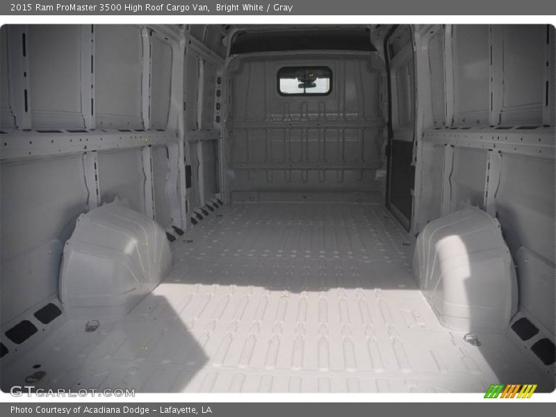 Bright White / Gray 2015 Ram ProMaster 3500 High Roof Cargo Van