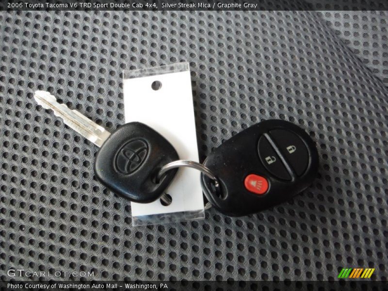 Keys of 2006 Tacoma V6 TRD Sport Double Cab 4x4