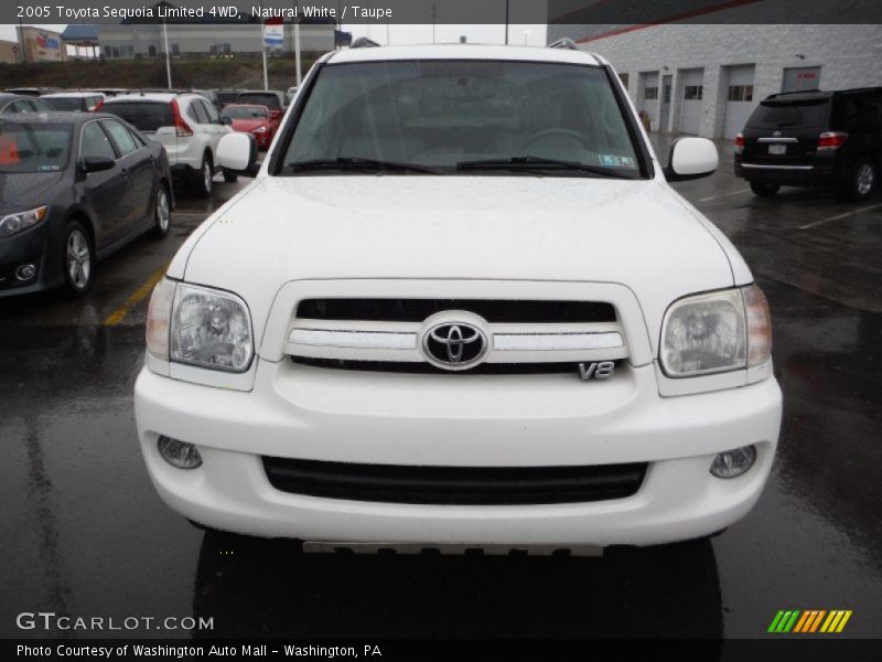 Natural White / Taupe 2005 Toyota Sequoia Limited 4WD