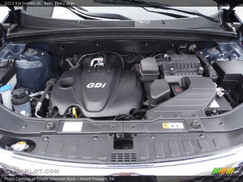 Baltic Blue / Gray 2013 Kia Sorento LX