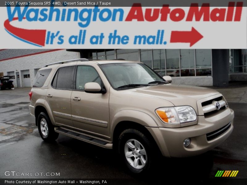 Desert Sand Mica / Taupe 2005 Toyota Sequoia SR5 4WD