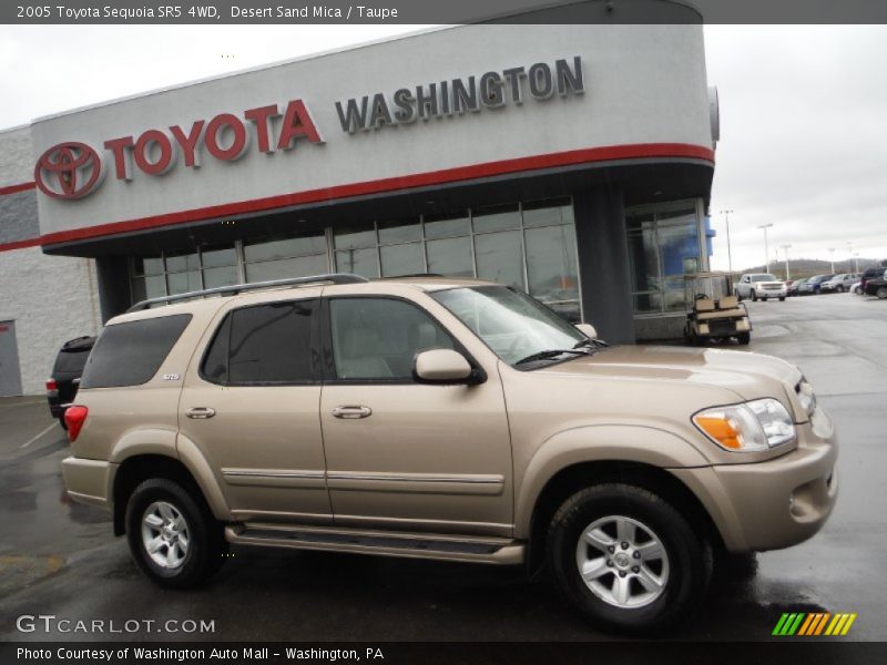 Desert Sand Mica / Taupe 2005 Toyota Sequoia SR5 4WD
