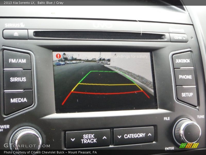 Baltic Blue / Gray 2013 Kia Sorento LX