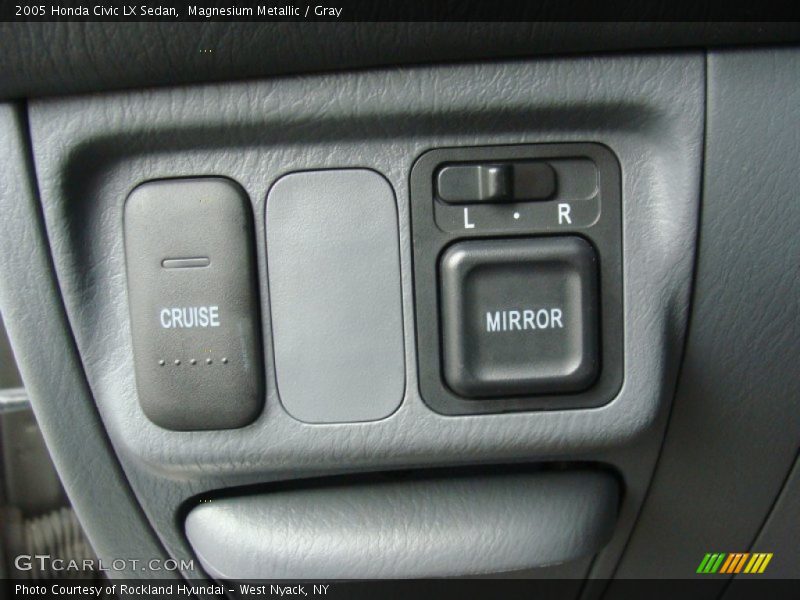Magnesium Metallic / Gray 2005 Honda Civic LX Sedan