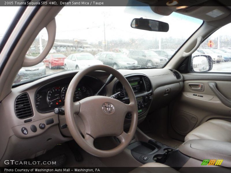 Desert Sand Mica / Taupe 2005 Toyota Sequoia SR5 4WD