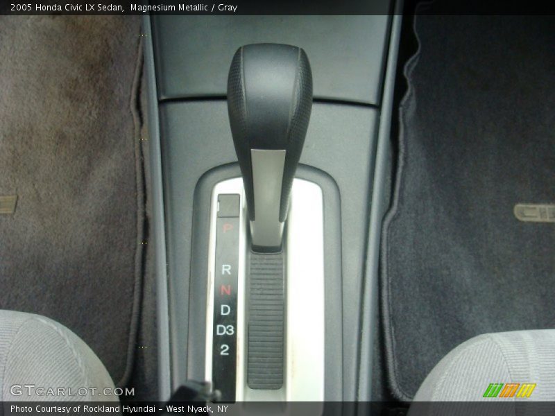 Magnesium Metallic / Gray 2005 Honda Civic LX Sedan