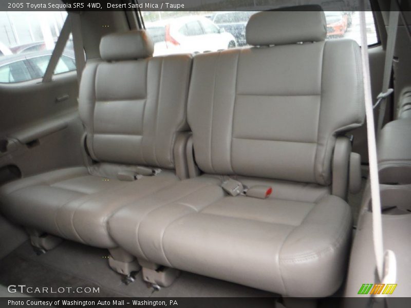 Rear Seat of 2005 Sequoia SR5 4WD