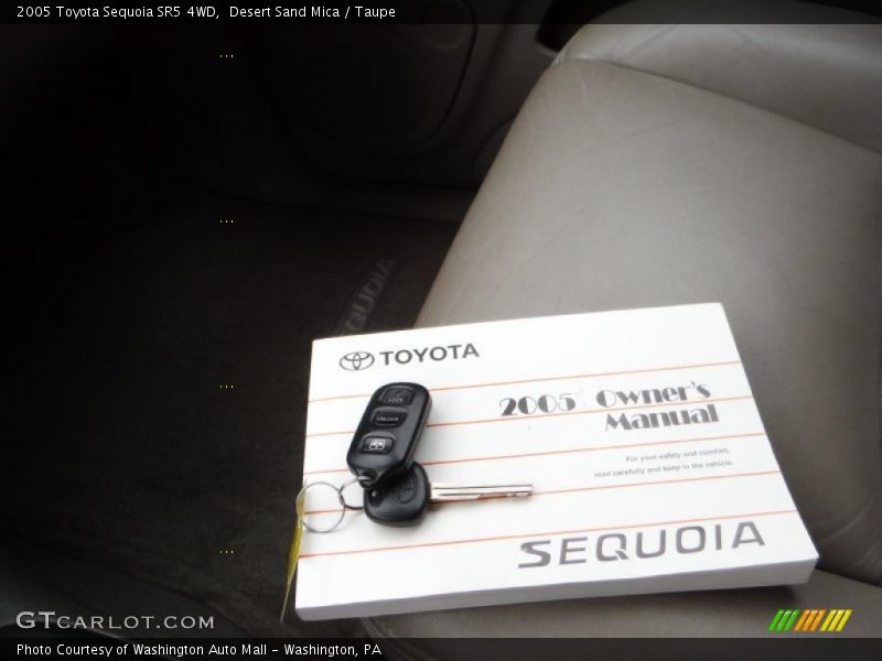 Keys of 2005 Sequoia SR5 4WD