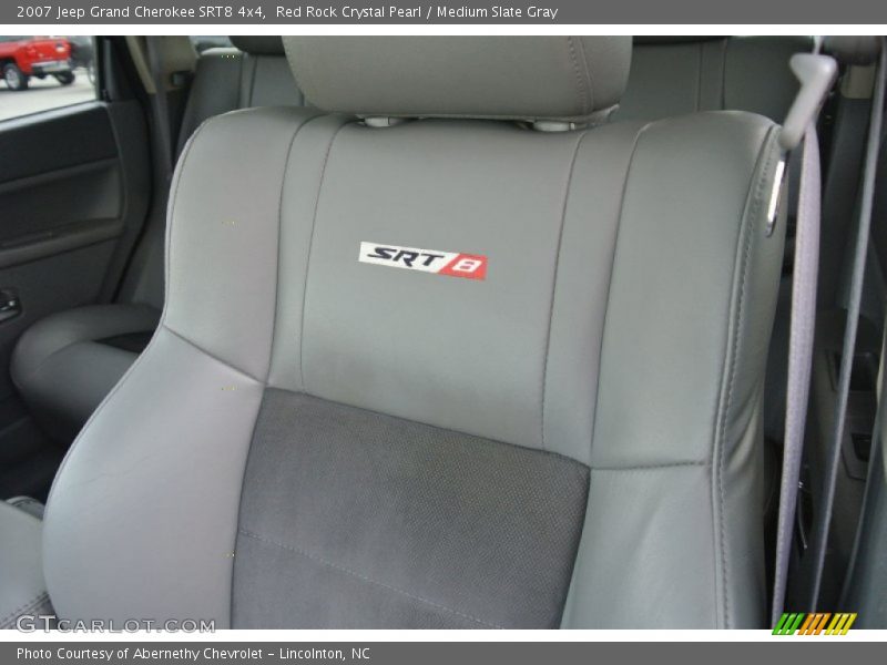 Red Rock Crystal Pearl / Medium Slate Gray 2007 Jeep Grand Cherokee SRT8 4x4