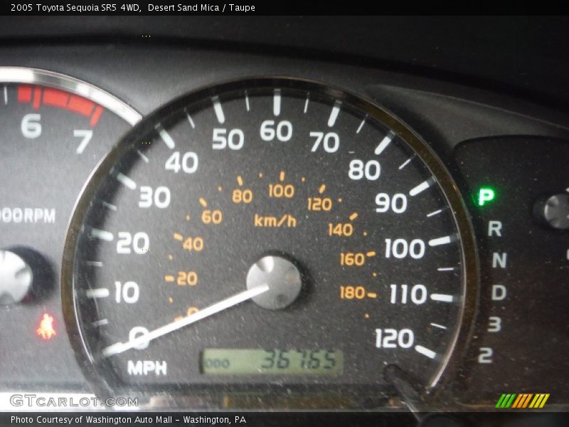 Desert Sand Mica / Taupe 2005 Toyota Sequoia SR5 4WD