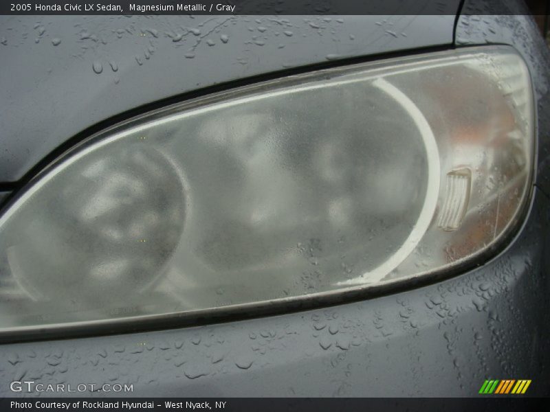 Magnesium Metallic / Gray 2005 Honda Civic LX Sedan