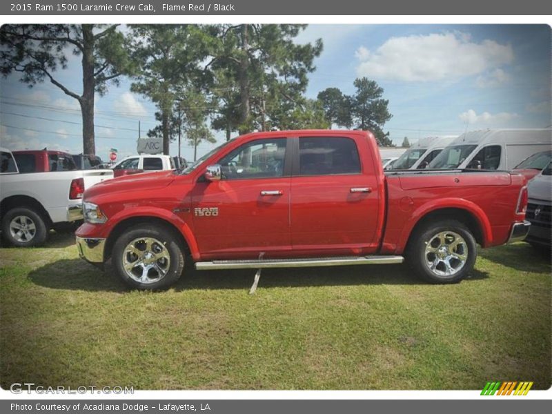  2015 1500 Laramie Crew Cab Flame Red