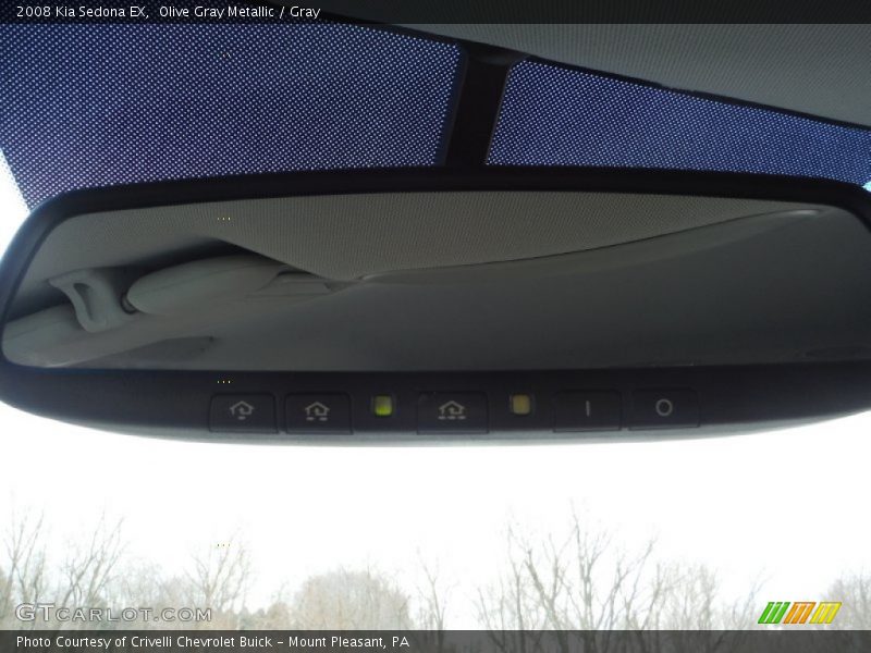 Olive Gray Metallic / Gray 2008 Kia Sedona EX