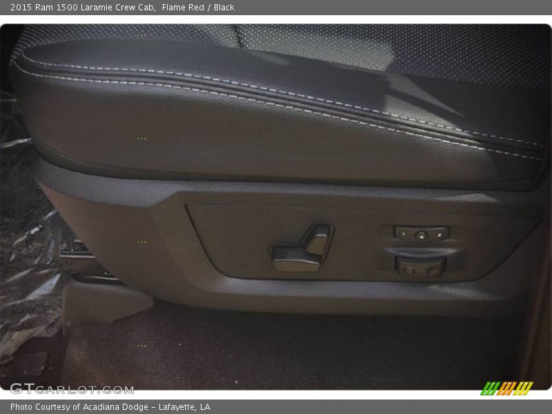 Flame Red / Black 2015 Ram 1500 Laramie Crew Cab