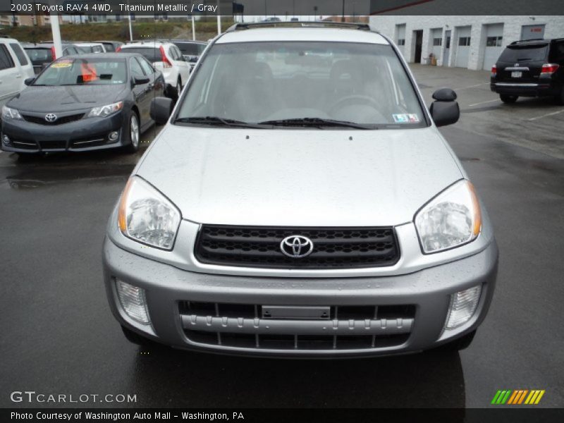 Titanium Metallic / Gray 2003 Toyota RAV4 4WD